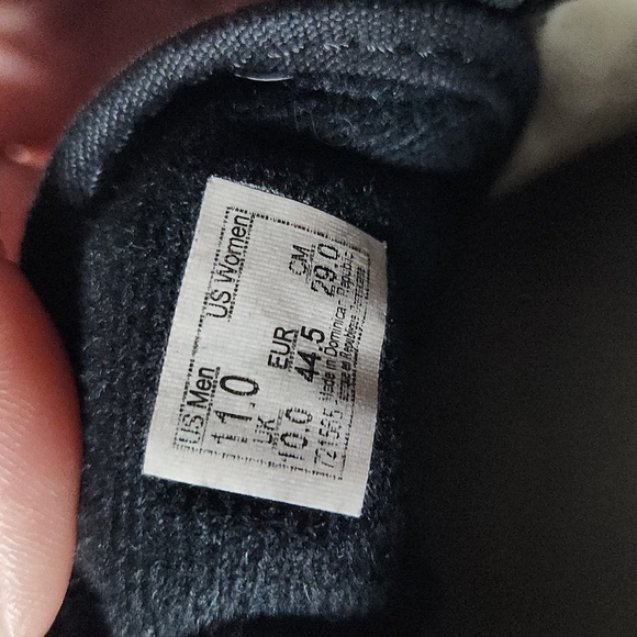 Mens all black canvas old skool size 11 - Picture 5 of 5